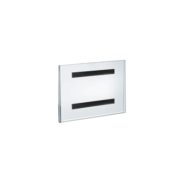 8.5"W x 5.5"H Sign Holder w/ Magnetic Strips, PK10